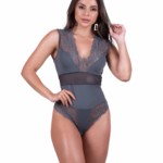 Body detalhado em renda - Isis