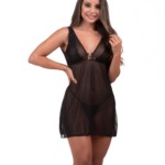 Camisola sensual com calcinha - Lidia