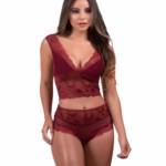 Conjunto em tule e renda - Judy