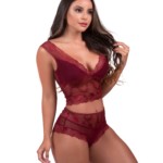 Conjunto em tule e renda - Judy