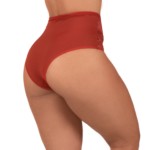 Calcinha cintura alta em microfibra – Beverly
