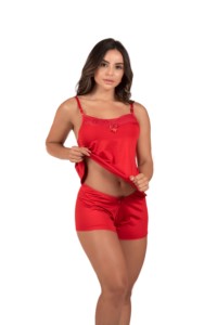 Short Doll em microfibra lisa – Crystal