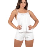 Short Doll em microfibra lisa – Crystal