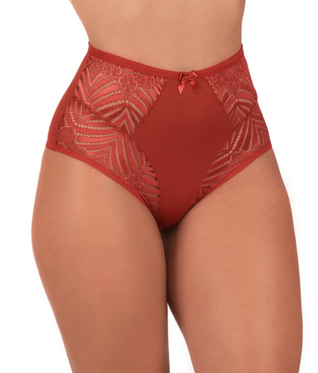 Calcinha cintura alta em microfibra - Beverly