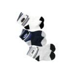 Kit com 3 meias masculina infantil