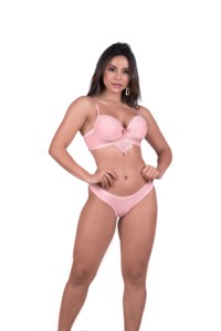 Conjunto de bojo em microfibra - Tasha