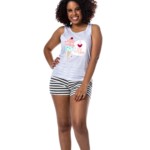 Short Doll nadador Pom Pom