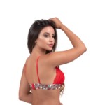 Soutien sem bojo com elástico estampado - Saiene