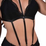 Body sexy com gargantilha - Karen