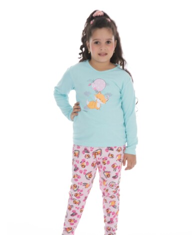 Pijama infantil conforto estampado