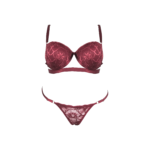 Conjunto básico de bojo em renda e microfibra – Shakira