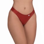 Tanga com tecido brilhoso - Lilly