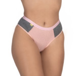 Calcinha conforto com tule bordado - Nala