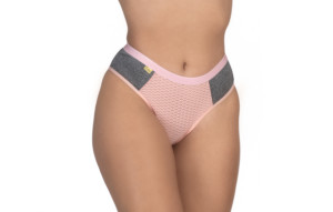 Calcinha conforto com tule bordado - Nala