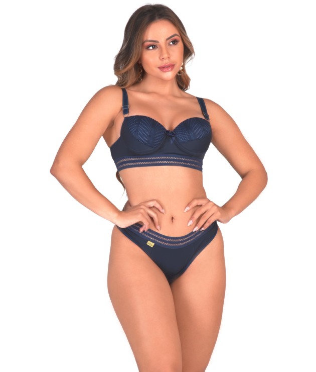 Conjunto de bojo com calcinha sexy - Tabata