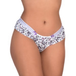 Fio sensual com elástico bordado - Natasha