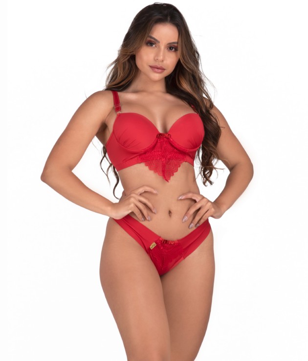 Conjunto com alças reforçadas - Yolanda