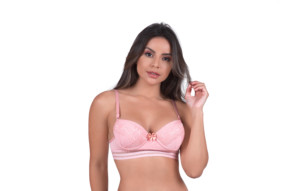 Soutien com elástico trabalhado e renda - Joyce