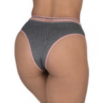 Calcinha com renda e elástico sport - Seraphine