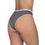 Calcinha conforto com tule bordado - Nala