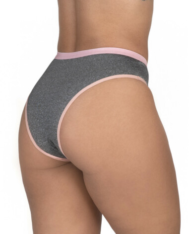 Calcinha conforto com tule bordado - Nala