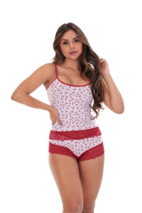 Camisete estampada charmosa - Bia