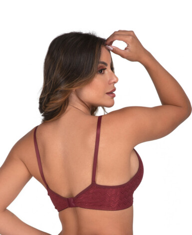 Soutien bojo soft tecido brilhoso - Joana