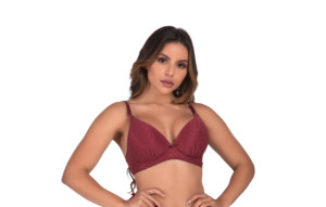 Soutien bojo soft tecido brilhoso - Joana