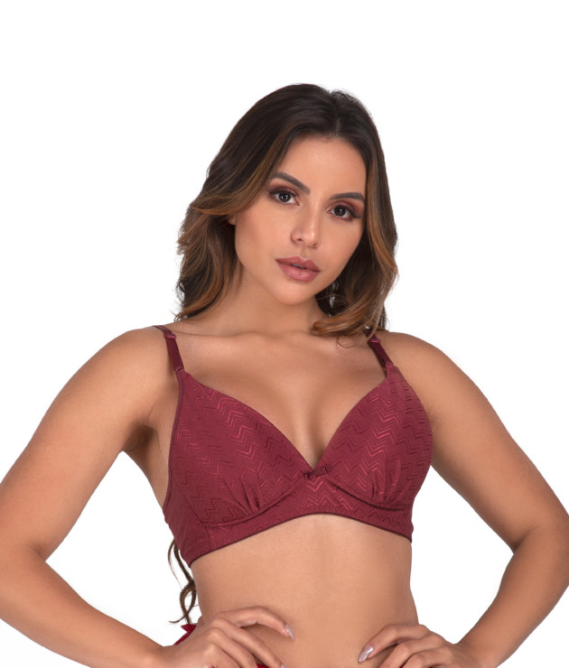 Soutien bojo soft tecido brilhoso - Joana