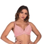 Soutien de bojo soft com tecido brilhoso - Joana