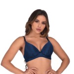 Soutien de bojo soft com tecido brilhoso - Joana