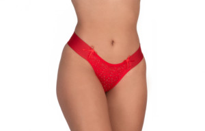 Calcinha com lateral reforçada e renda - Moana