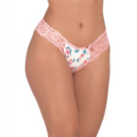 Calcinha estampada com aviamento cerejeira - Alana