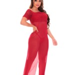 Camisola longa em tule - Dayse