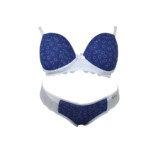 Conjunto estampado e renda - Lissandra