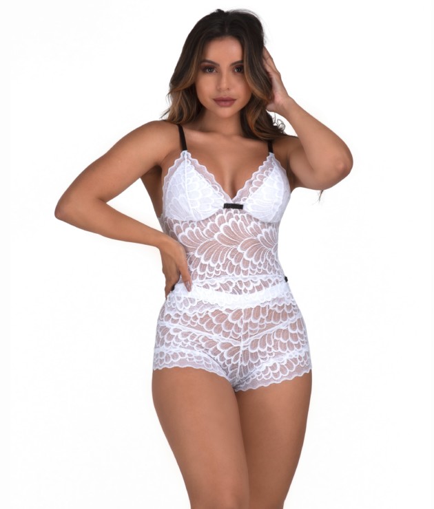 Short Doll sexy em renda - Suellen