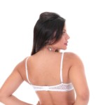 Soutien de bojo em renda - Elina branco costas