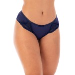 Calcinha com decote V e renda - Eliana