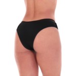 Calcinha com decote V e renda - Eliana