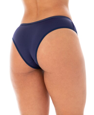 Calcinha com decote V e renda - Eliana