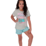 Pijama infantil feminino