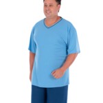 Pijama masculino plus size