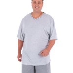 Pijama masculino plus size