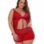 Baby Doll feminino plus size