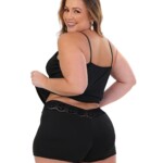 Baby Doll Plus Size com Renda