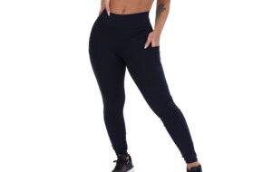 Calça legging longa com bolso