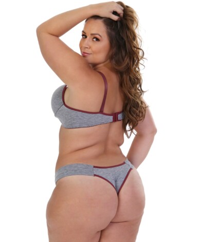 Conjunto de bojo conforto Plus Size