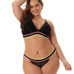 Conjunto de renda Plus Size