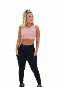 Conjunto Fitness legging comprida com top
