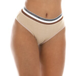 Calcinha com elástico colorido